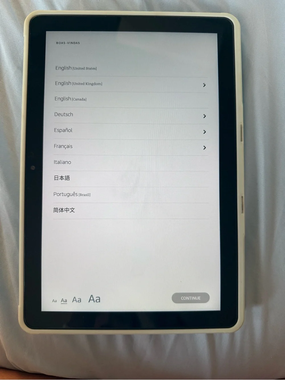 Amazon Fire Tablet - White - 10